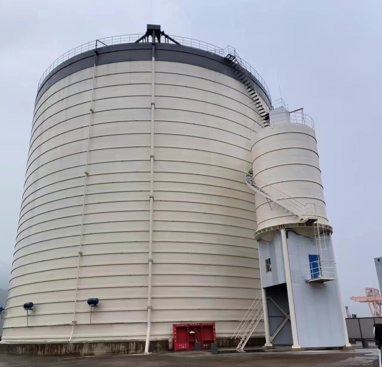 五寨10万吨水泥钢板库