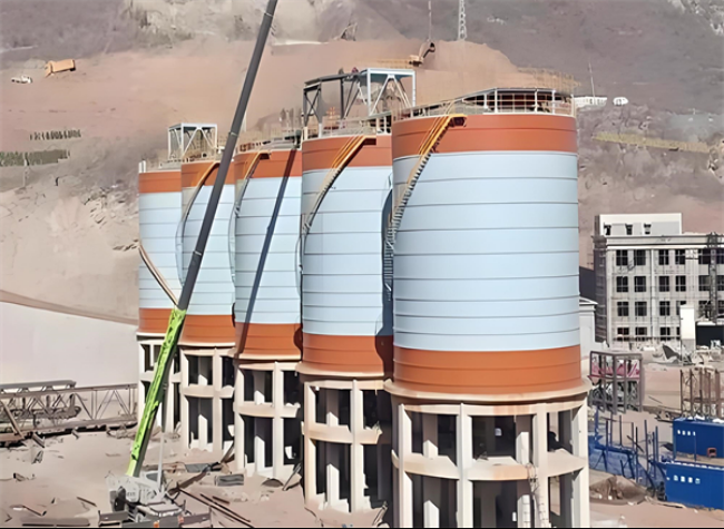 五寨高架钢板仓